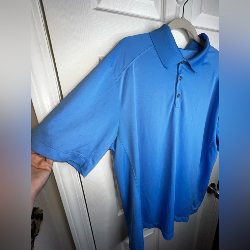 Nike Golf Tour Performance Men’s X Large Blue Dri-fit Polo Shirt XL 509167-412 - Picture 4 of 14